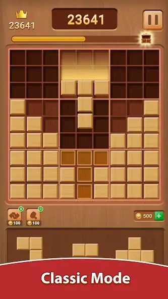 Скачать Wood Block Puzzle [Взлом Бесконечные деньги] APK на Андроид