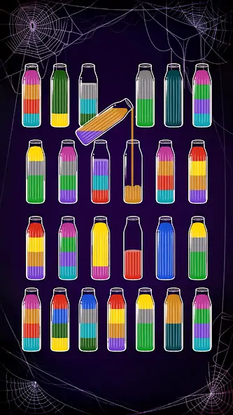 Скачать Soda Sort: Water Color Puzzle [Взлом Бесконечные монеты] APK на Андроид