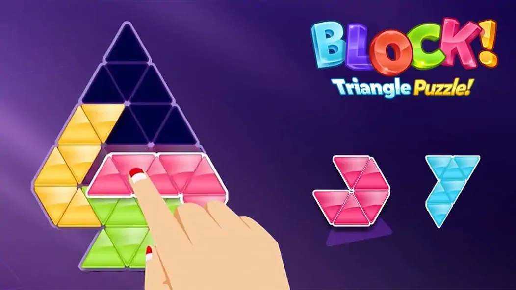 Скачать Block! Triangle Puzzle Tangram [Взлом Бесконечные деньги] APK на Андроид