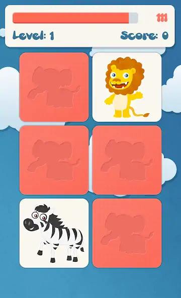 Скачать Животные память игры для детей [Взлом Бесконечные деньги] APK на Андроид
