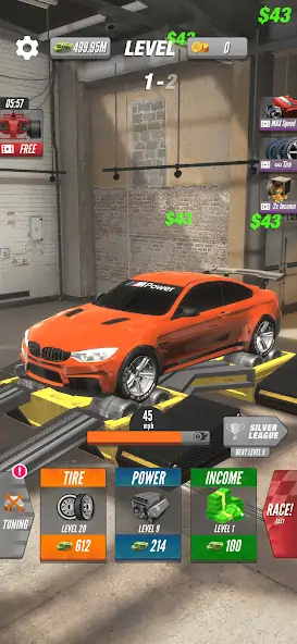 Скачать Dyno 2 Race - Car Tuning [Взлом Бесконечные монеты] APK на Андроид