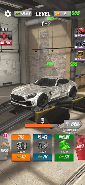 Скачать Dyno 2 Race - Car Tuning [Взлом Бесконечные монеты] APK на Андроид