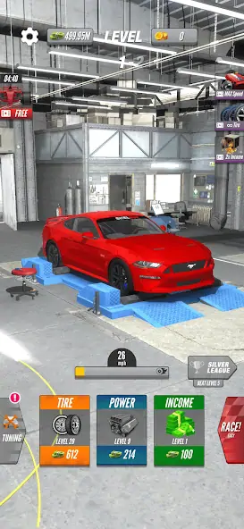 Скачать Dyno 2 Race - Car Tuning [Взлом Бесконечные монеты] APK на Андроид