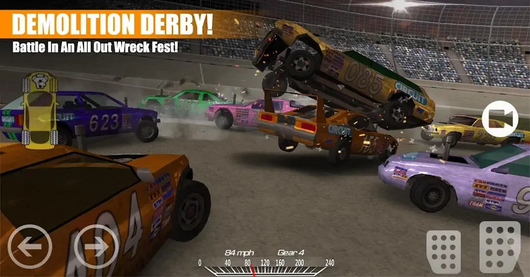 Скачать Demolition Derby 2 [Взлом Бесконечные монеты] APK на Андроид