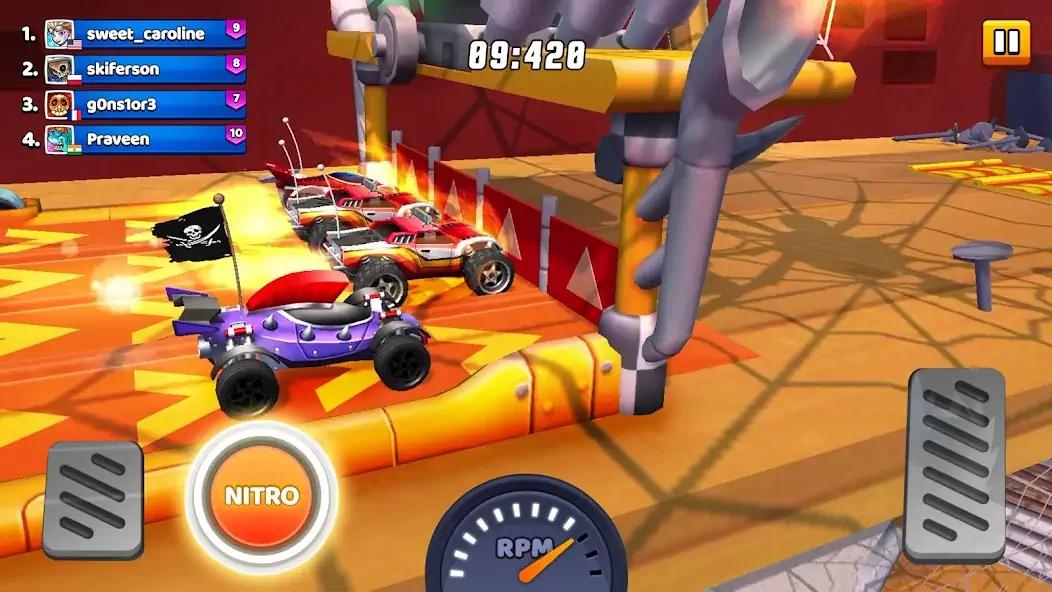 Скачать Nitro Jump Racing [Взлом Бесконечные деньги] APK на Андроид