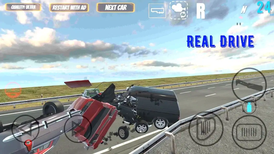 Скачать Real Drive [Взлом Бесконечные монеты] APK на Андроид