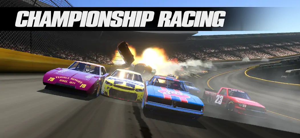 Скачать Stock Car Racing [Взлом Бесконечные деньги] APK на Андроид