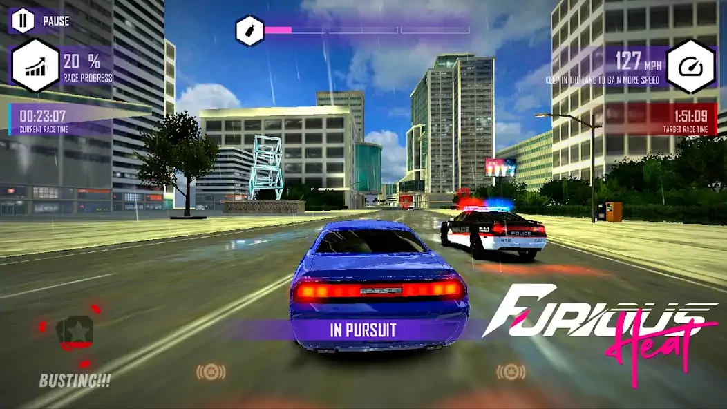 Скачать Furious: Heat Racing 2023 [Взлом Много монет] APK на Андроид