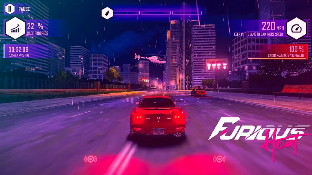 Скачать Furious: Heat Racing 2023 [Взлом Много монет] APK на Андроид