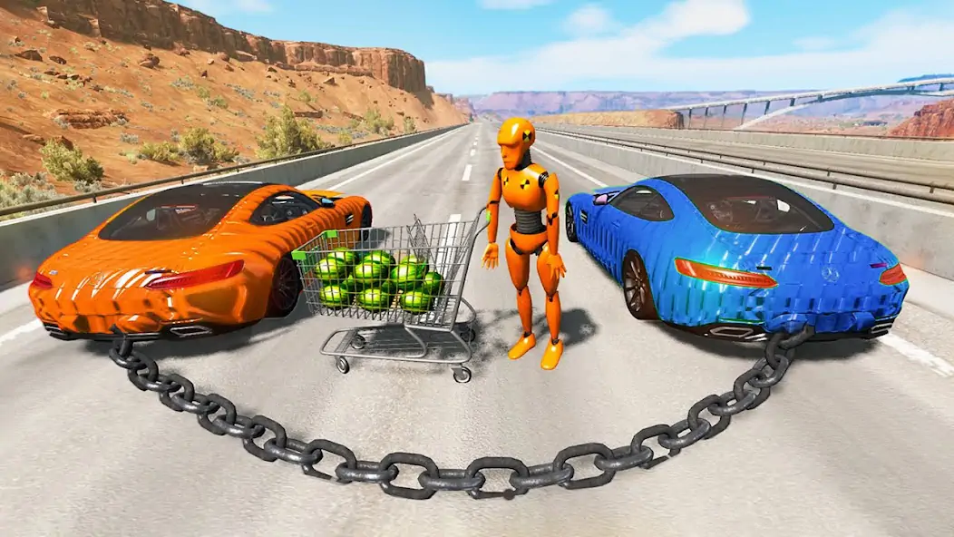 Скачать Car Crash: 3D Mega Demolition [Взлом Бесконечные деньги] APK на Андроид
