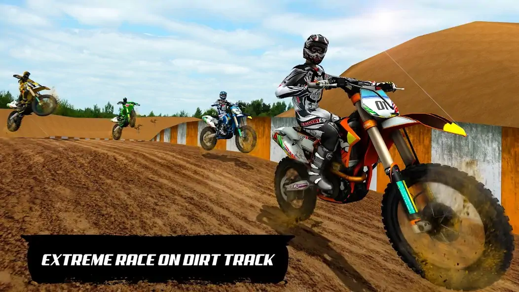 Скачать Motocross Dirt Bike Champions [Взлом Много денег] APK на Андроид