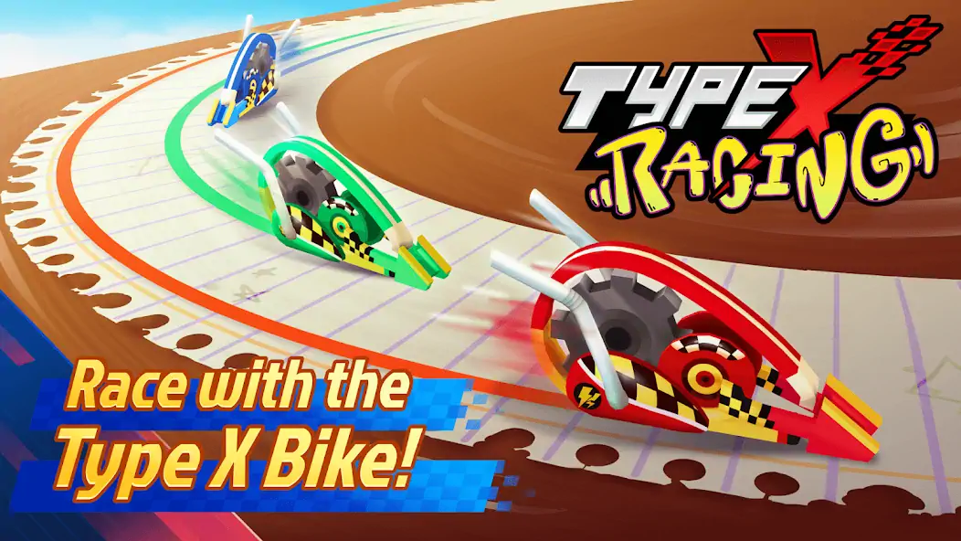 Скачать Correction Tape X Racing [Взлом Бесконечные деньги] APK на Андроид