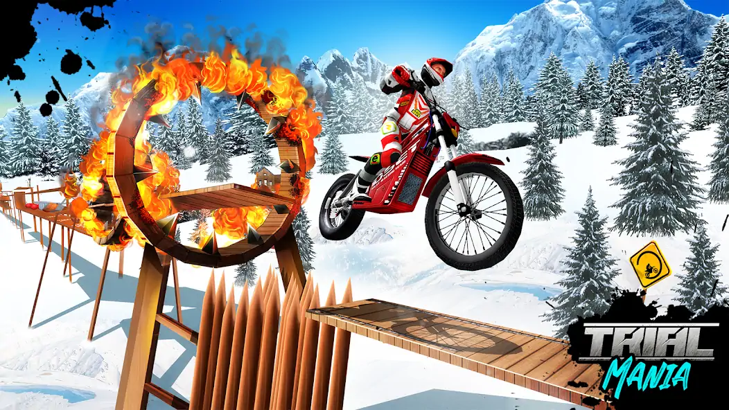 Скачать Trial Mania: Dirt Bike Games [Взлом Бесконечные монеты] APK на Андроид