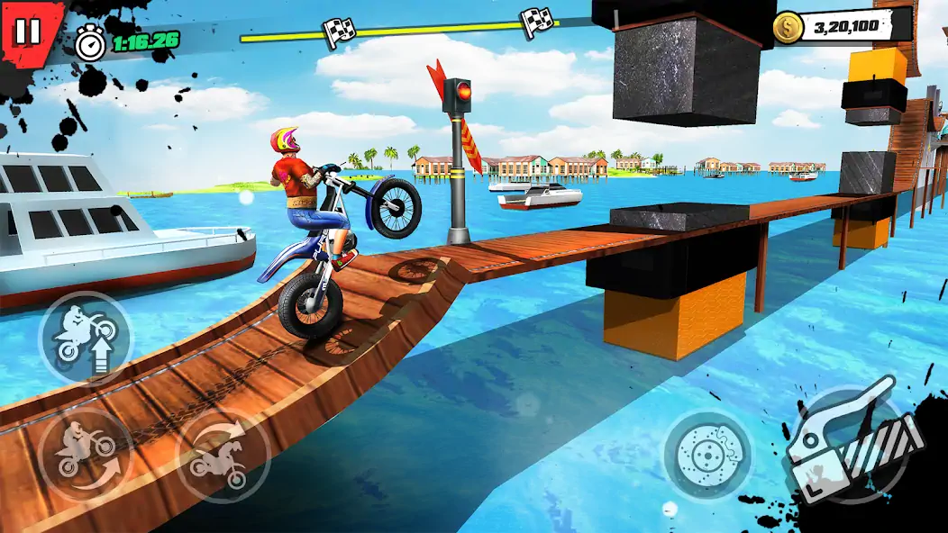 Скачать Trial Mania: Dirt Bike Games [Взлом Бесконечные монеты] APK на Андроид