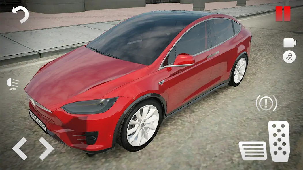 Скачать Electric Tesla Model X Driver [Взлом Много монет] APK на Андроид