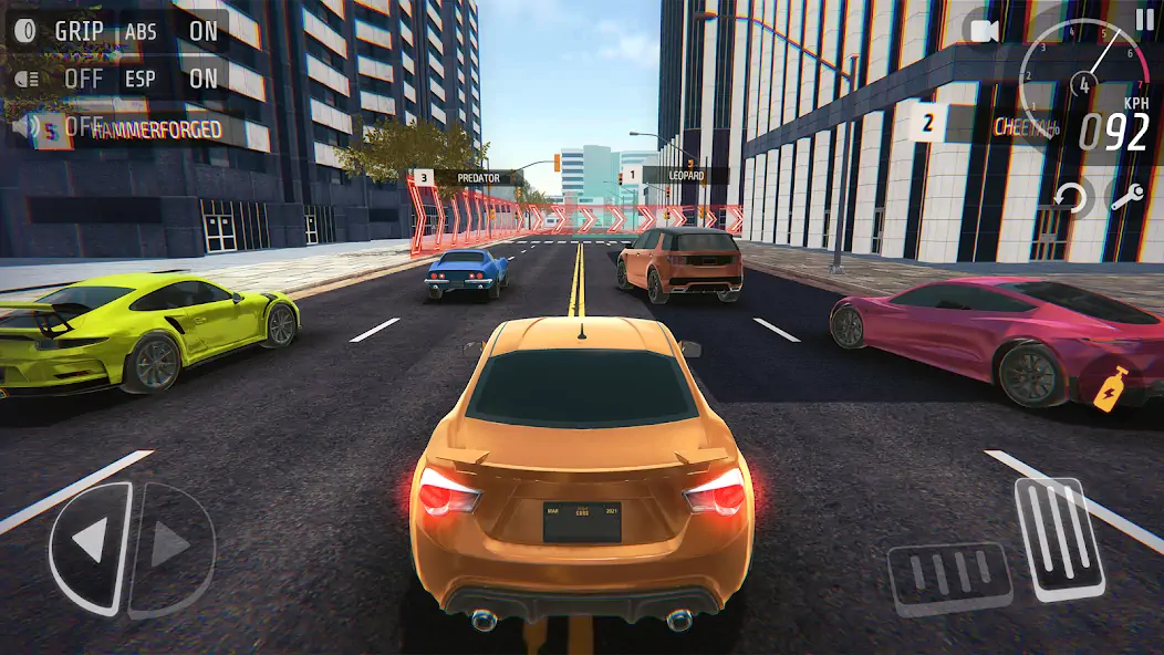 Скачать Nitro Speed - гонки на машинах [Взлом Много денег] APK на Андроид