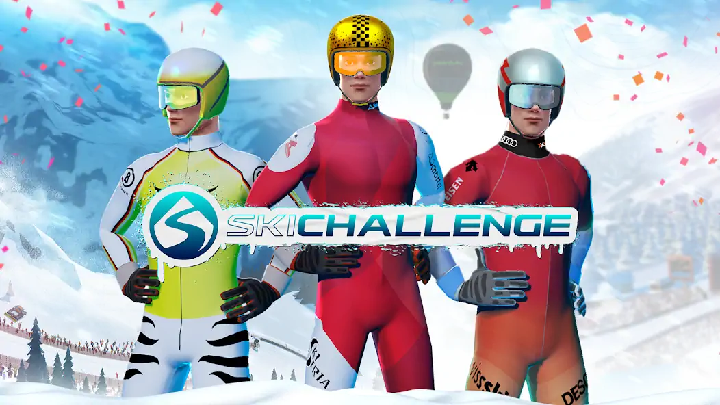 Скачать Ski Challenge [Взлом Бесконечные монеты] APK на Андроид