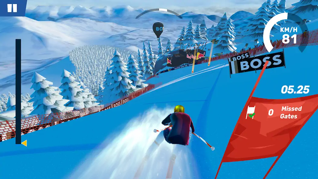 Скачать Ski Challenge [Взлом Бесконечные монеты] APK на Андроид