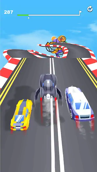 Скачать Ramp Racing 3D — Гонки и трюки [Взлом Бесконечные деньги] APK на Андроид