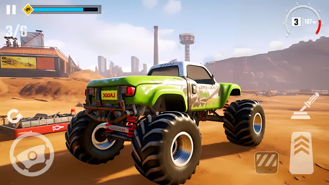 Скачать 4x4 Monster Truck Racing Games [Взлом Бесконечные монеты] APK на Андроид