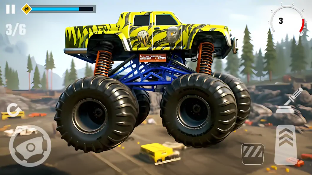 Скачать 4x4 Monster Truck Racing Games [Взлом Бесконечные монеты] APK на Андроид