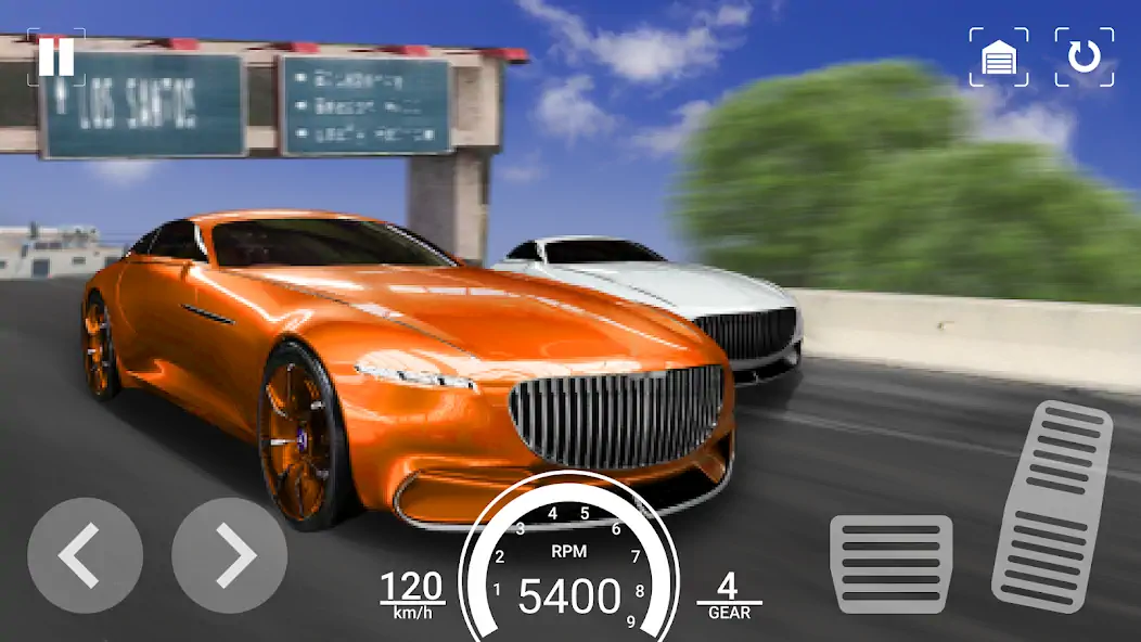 Скачать Drive Mercedes Benz Vision Car [Взлом Бесконечные монеты] APK на Андроид