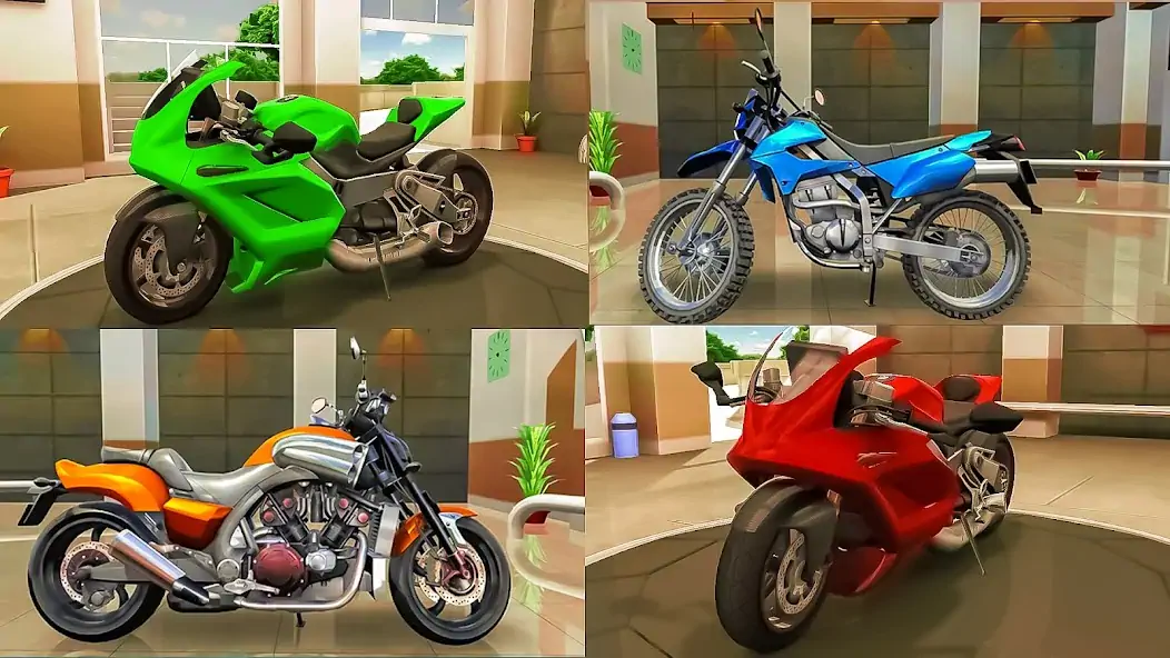 Скачать Moto Traffic Bike Race Game 3d [Взлом Много монет] APK на Андроид