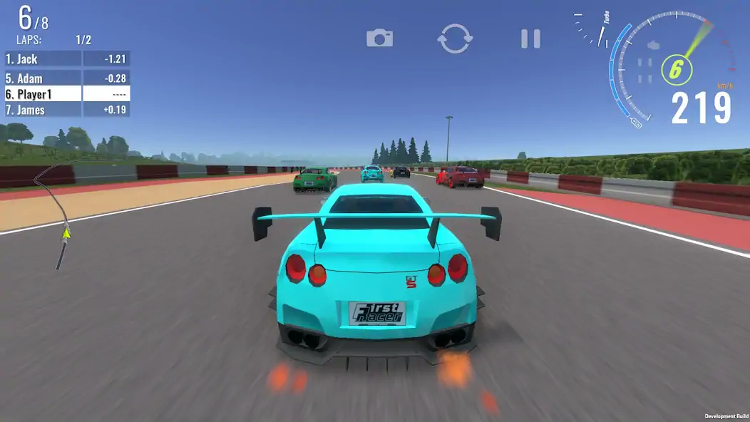 Скачать First Racer [Взлом Много денег] APK на Андроид