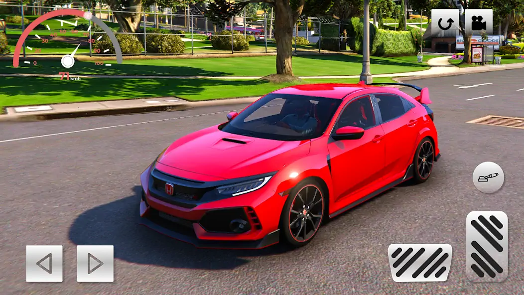Скачать Civic Simulator: Honda Type R [Взлом Бесконечные монеты] APK на Андроид