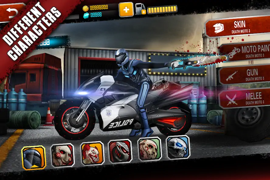 Скачать death moto 3 [Взлом Бесконечные монеты] APK на Андроид