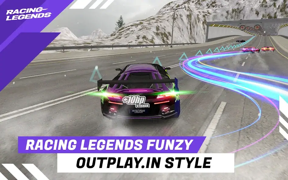 Скачать Racing Legends Funzy [Взлом Много монет] APK на Андроид