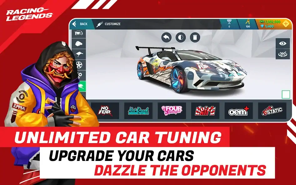 Скачать Racing Legends Funzy [Взлом Много монет] APK на Андроид