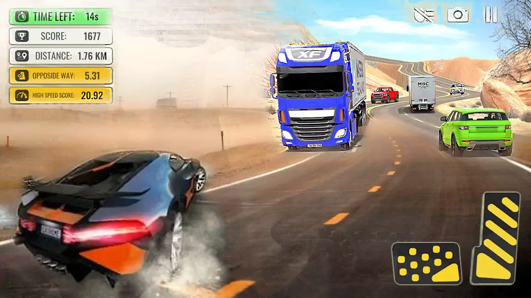 Скачать Traffic Racer Traffic Games [Взлом Много монет] APK на Андроид