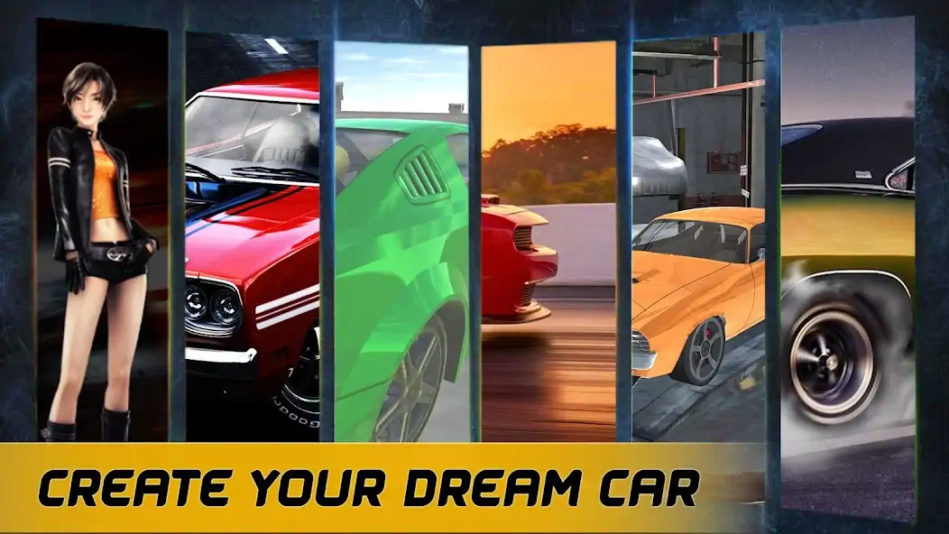 Скачать American Muscle Car Racing [Взлом Много монет] APK на Андроид