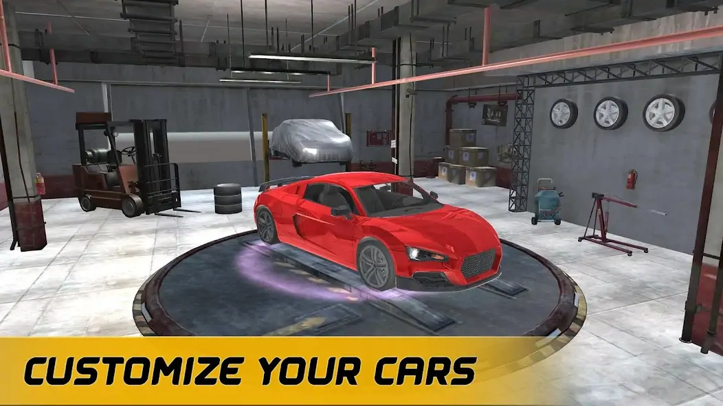 Скачать American Muscle Car Racing [Взлом Много монет] APK на Андроид