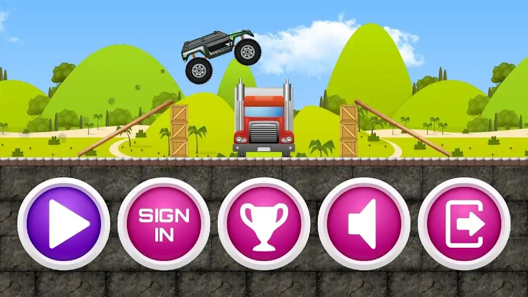 Скачать Crazy Truck [Взлом Бесконечные деньги] APK на Андроид