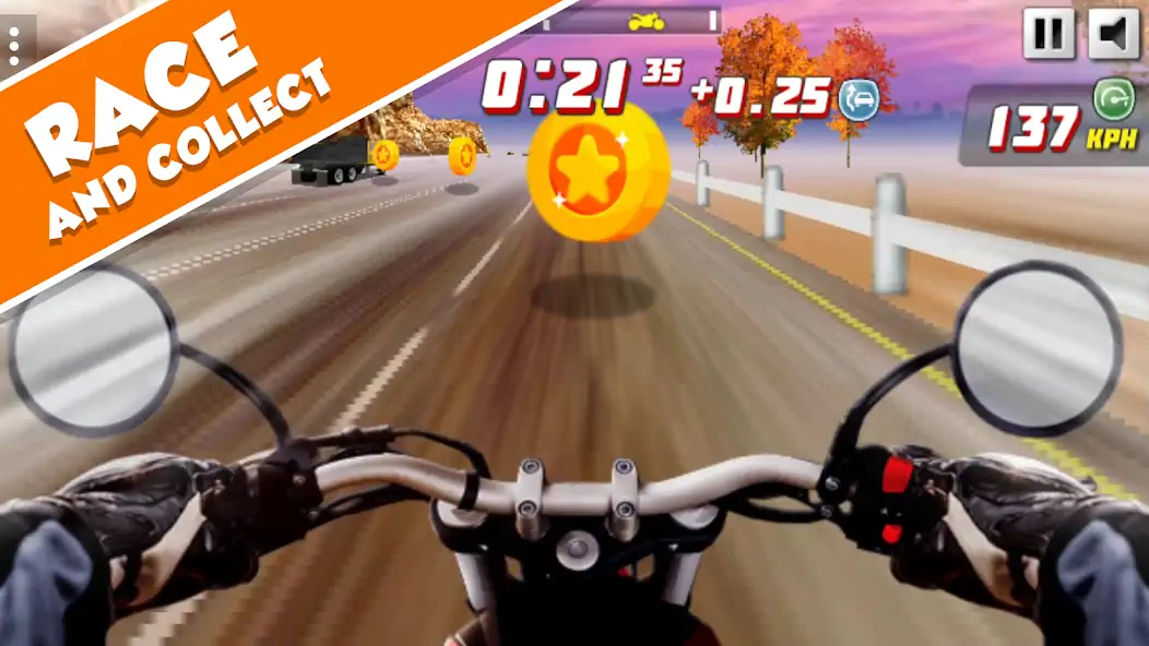 Скачать Highway Rider Extreme - 3D Mot [Взлом Много денег] APK на Андроид