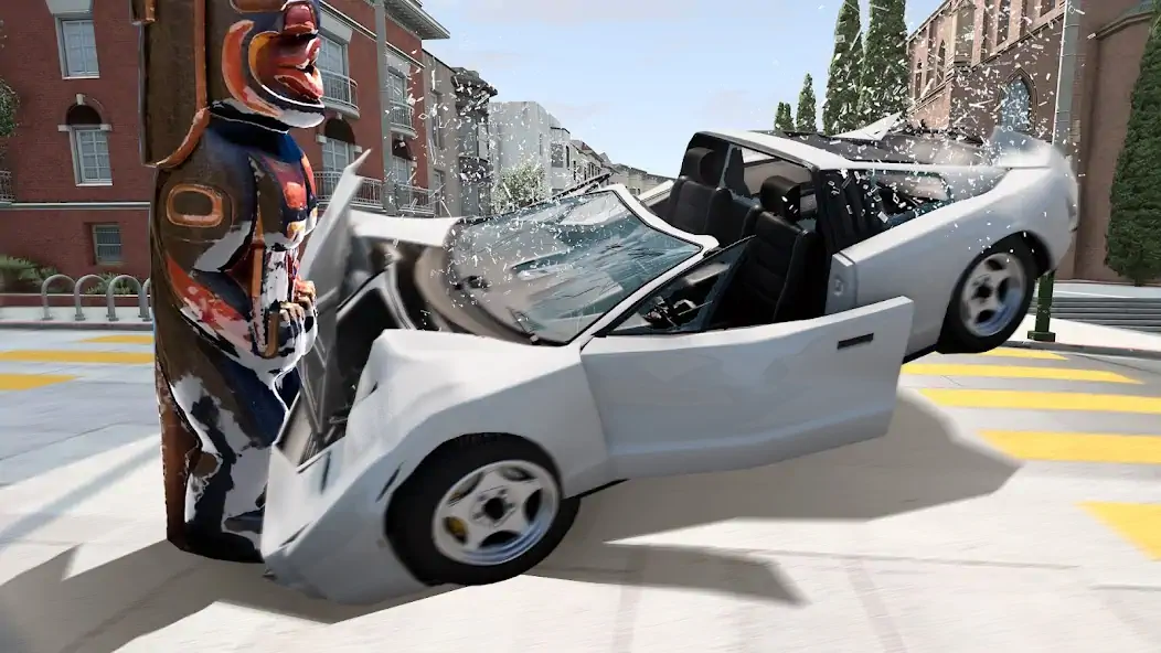Скачать Mega Car Crash Simulator [Взлом Много денег] APK на Андроид