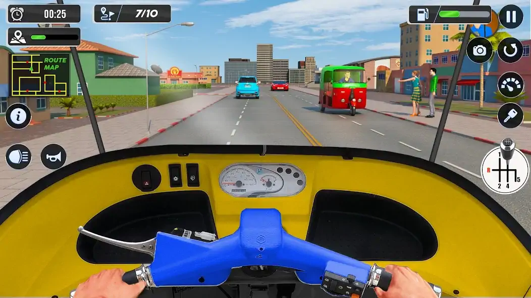 Скачать Тук Тук Авто Вождение Игры 3D [Взлом Бесконечные монеты] APK на Андроид