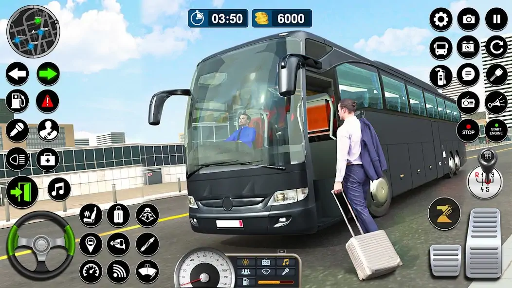 Скачать Вождение автобуса - Симуляторы [Взлом Бесконечные деньги] APK на Андроид