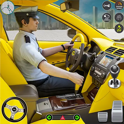 Скачать Russian Taxi Car Driving Games [Взлом Много монет] APK на Андроид