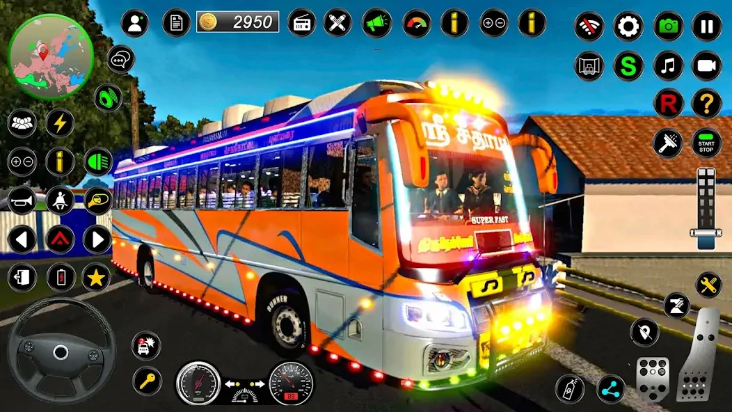 Скачать гоночная игра на автобусе [Взлом Бесконечные монеты] APK на Андроид