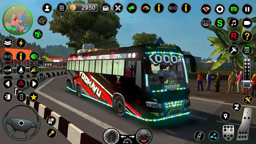 Скачать гоночная игра на автобусе [Взлом Бесконечные монеты] APK на Андроид
