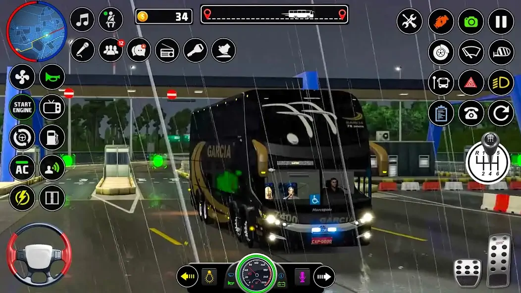 Скачать Public Coach Bus Driving Game [Взлом Бесконечные деньги] APK на Андроид