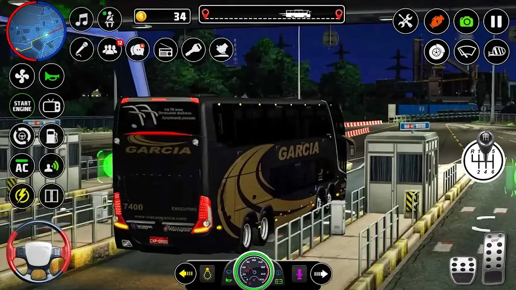 Скачать Public Coach Bus Driving Game [Взлом Бесконечные деньги] APK на Андроид