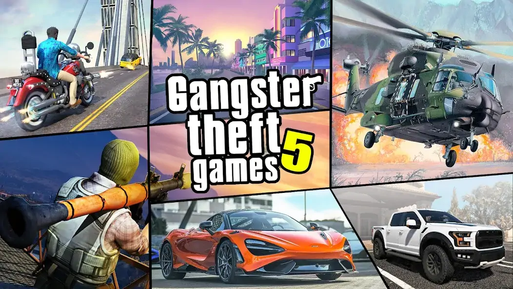 Скачать Gangster Vegas: Crime City War [Взлом Бесконечные деньги] APK на Андроид