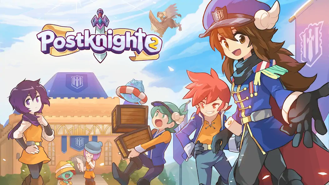 Скачать Postknight 2 [Взлом Много монет] APK на Андроид