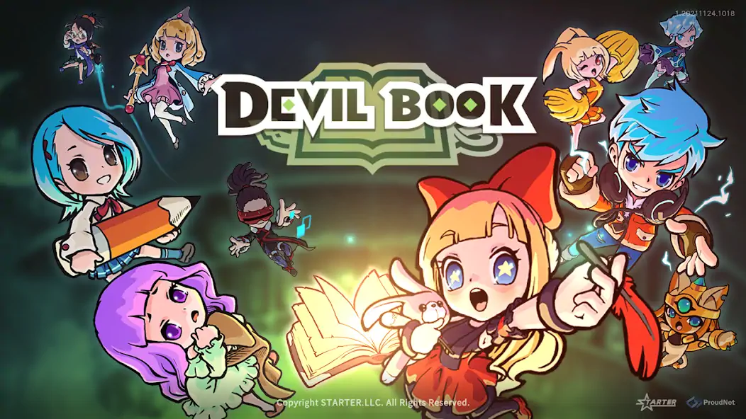 Скачать Devil Book: Hand-Drawn MMO [Взлом Бесконечные монеты] APK на Андроид