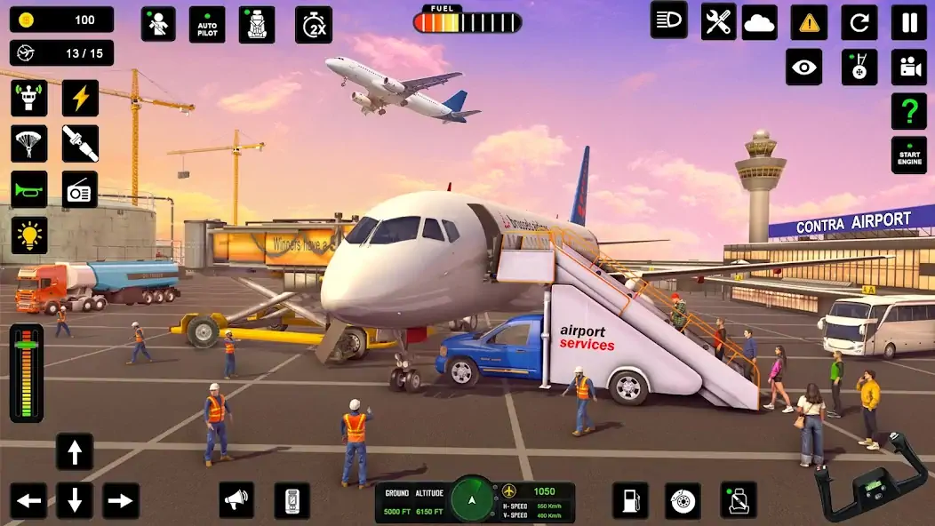 Скачать City Pilot Cargo Plane Games [Взлом Много денег] APK на Андроид