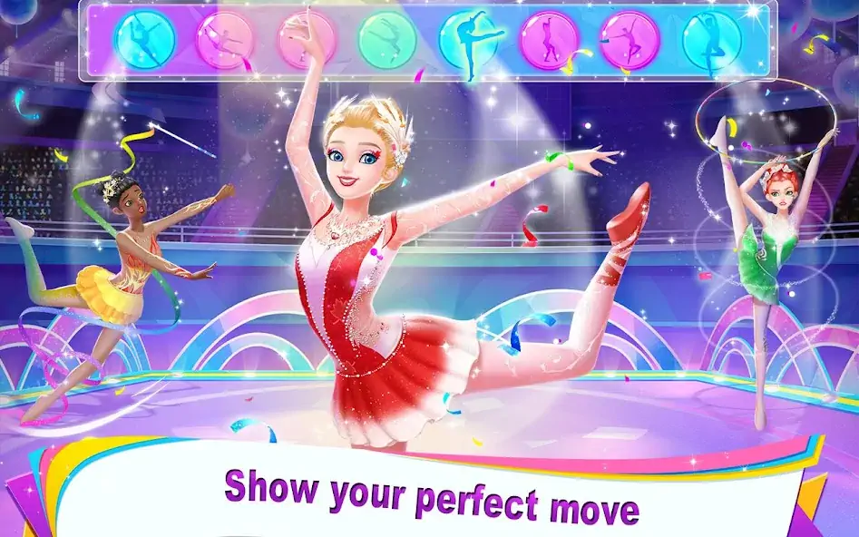 Скачать Gymnastics Queen [Взлом Много монет] APK на Андроид